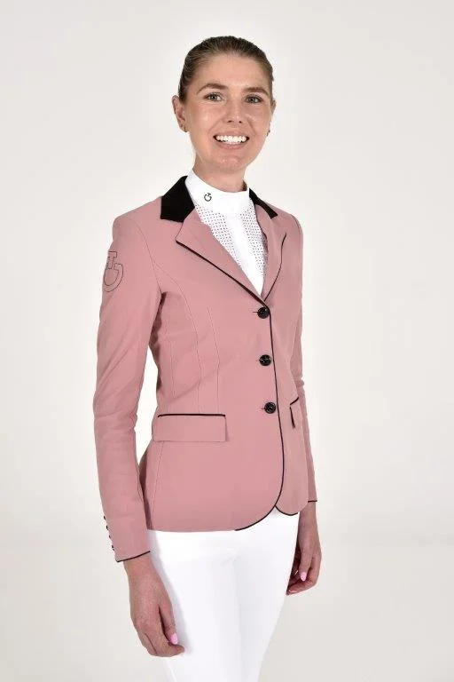GP Riding Jacket - Dusty Rose Welt Pockets Slit Pockets Flap Pockets