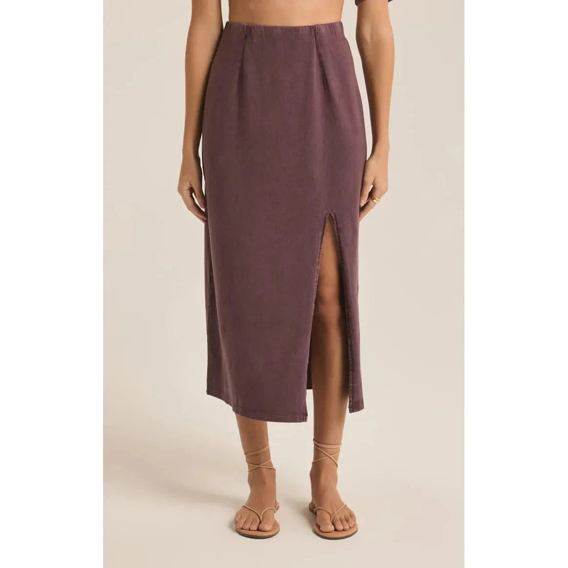 Z Supply Shilo Knit Skirt cashmere skirt rich