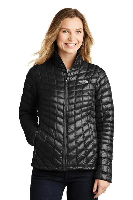 The North Face Womens ThermoBall Trekker Water Resistant Full Zip Jacket - Black Fitted Jacket Loose Jacket Oversized Jacket The North Face Womens ThermoBall Trekker Water Resistant Full Zip Jacket - Black Fitted Jacket Loose Jacket Oversized Jacket