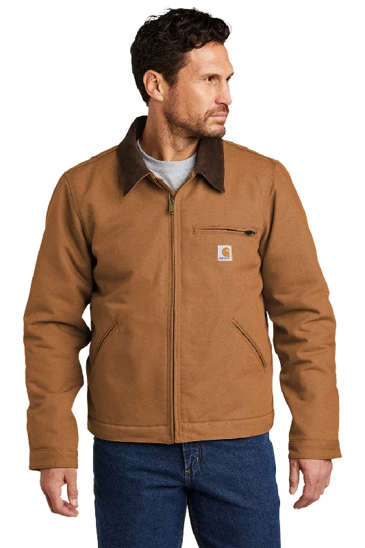 Carhartt Mens Detroit Duck Wind & Water Resistant Full Zip Jacket - Carhartt Brown V-Neck Jacket Boat Neck Jacket Square Neck Jacket Carhartt Mens Detroit Duck Wind & Water Resistant Full Zip Jacket - Carhartt Brown V-Neck Jacket Boat Neck Jacket Square Neck Jacket