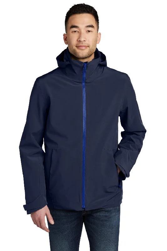 Eddie Bauer Mens WeatherEdge 3-in-1 Water Resistant Full Zip Hooded Jacket - River Navy Blue/Cobalt Blue Lace Jacket Ribbed Jacket Sequined Jacket Eddie Bauer Mens WeatherEdge 3-in-1 Water Resistant Full Zip Hooded Jacket - River Navy Blue/Cobalt Blue Lace Jacket Ribbed Jacket Sequined Jacket