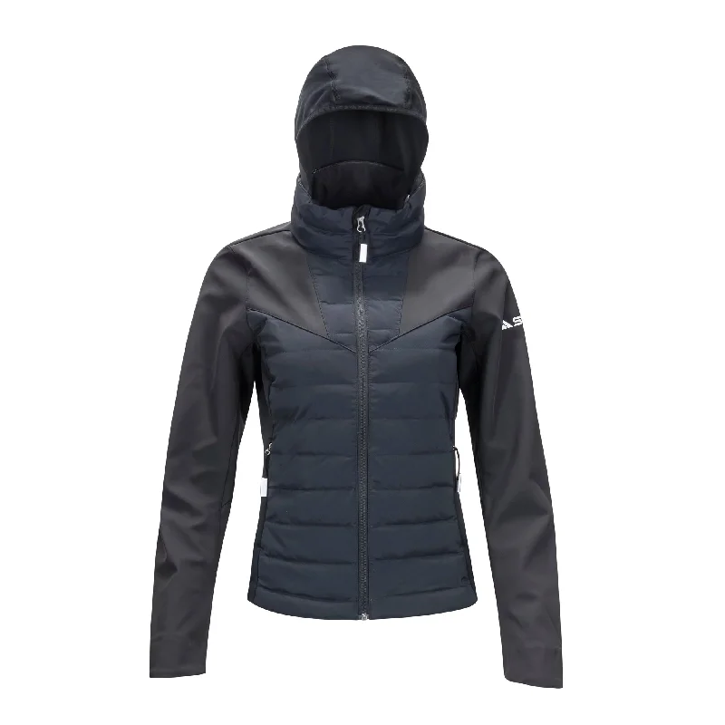 Women's Down Training Jacket Stand-Up Collar Roll-Neck Collar Turtle Neck