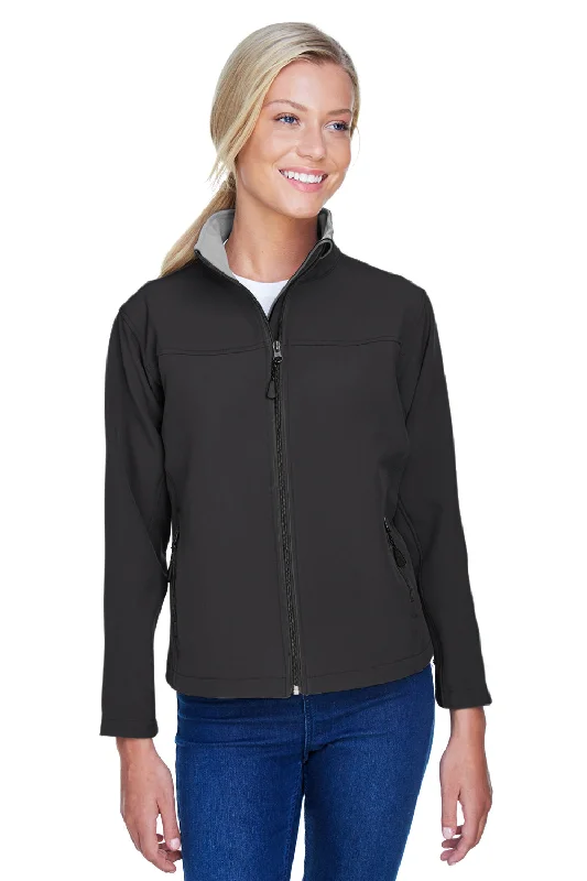 Devon & Jones Womens Wind & Water Resistant Full Zip Jacket - Black Bomber Jacket Anorak Windbreaker Devon & Jones Womens Wind & Water Resistant Full Zip Jacket - Black Bomber Jacket Anorak Windbreaker