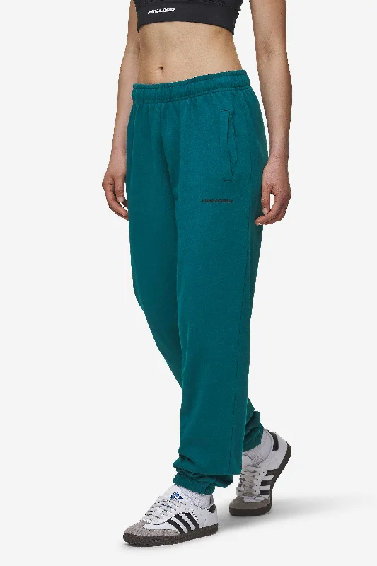 Villa High Waisted Sweat Pants Washed Urban Turquoise Black Gum High-Waist Jogger Pants