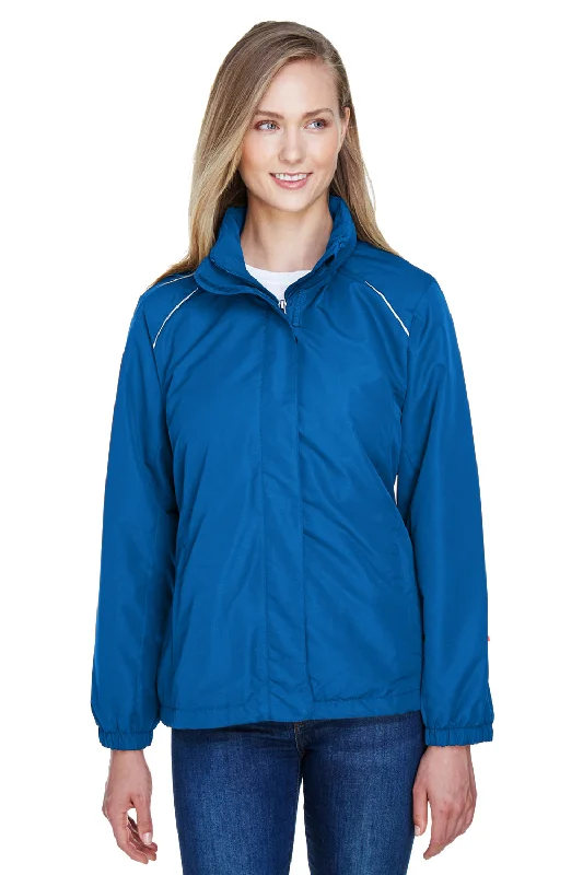 Core 365 Womens Profile Water Resistant Full Zip Hooded Jacket - True Royal Blue Herringbone Jacket Houndstooth Jacket Plaid Jacket Core 365 Womens Profile Water Resistant Full Zip Hooded Jacket - True Royal Blue Herringbone Jacket Houndstooth Jacket Plaid Jacket
