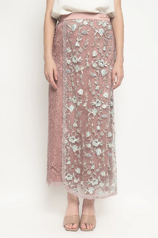 Claire Skirt in Dusty Rose modal blend skirt