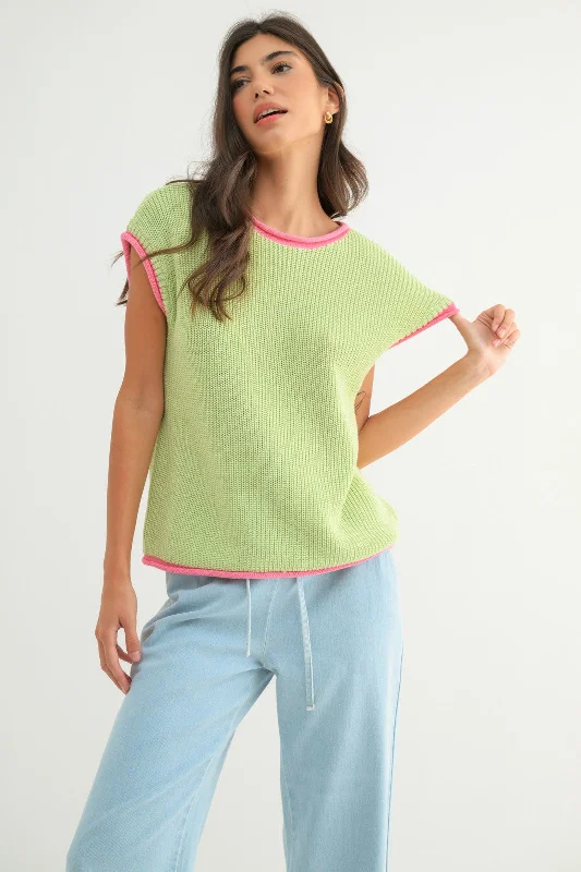 Magdalena Sweater Cable Knit Ribbed Knit Lace Knit