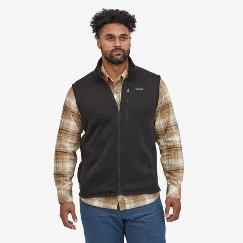 Patagonia Men's Better Sweater® Fleece Vest - Black Cotton Fabric Linen Fabric Terry Fabric Patagonia Men's Better Sweater® Fleece Vest - Black Cotton Fabric Linen Fabric Terry Fabric