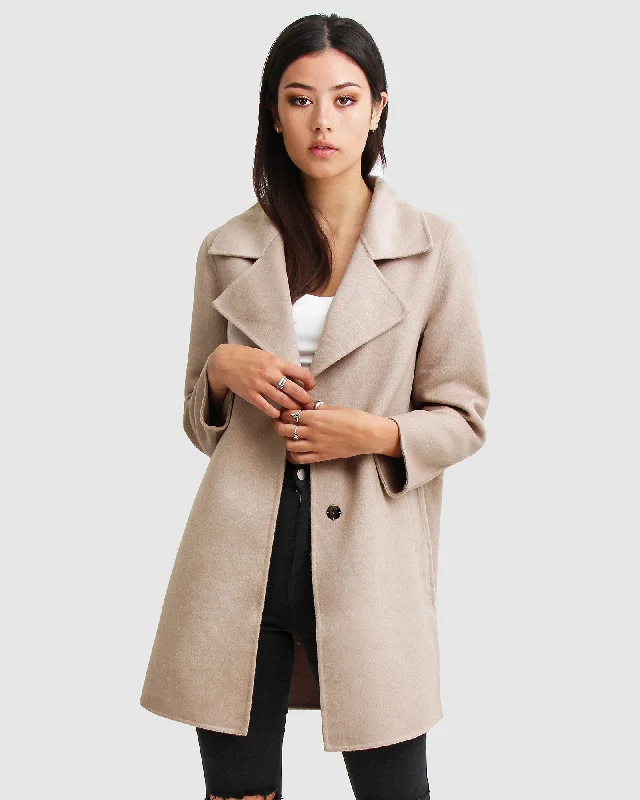 NEW FIT Ex-Boyfriend Wool Blend Oversized Jacket - Sand Wool Jacket Cashmere Jacket Tweed Jacket NEW FIT Ex-Boyfriend Wool Blend Oversized Jacket - Sand Wool Jacket Cashmere Jacket Tweed Jacket