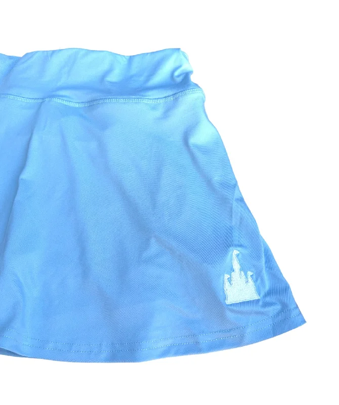 Castle Athletic Skirt (built in shorts w/pocket) chiffon skirt floaty