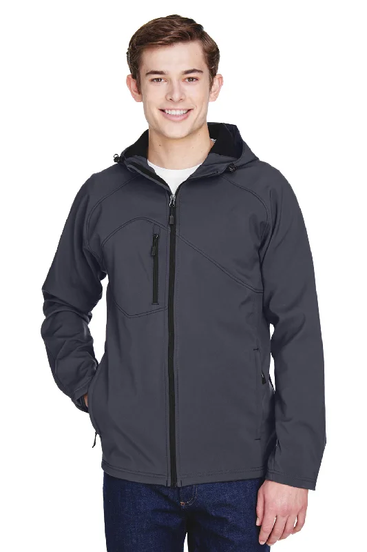 North End Mens Prospect Water Resistant Full Zip Hooded Jacket - Fossil Grey Belted Jacket Elasticated Jacket Padded Jacket North End Mens Prospect Water Resistant Full Zip Hooded Jacket - Fossil Grey Belted Jacket Elasticated Jacket Padded Jacket