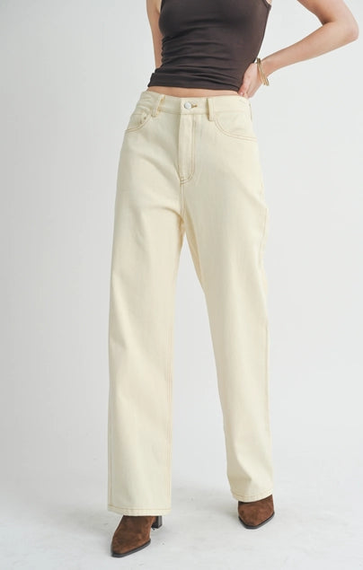 Signature Denim Pant Classic Cropped Pants