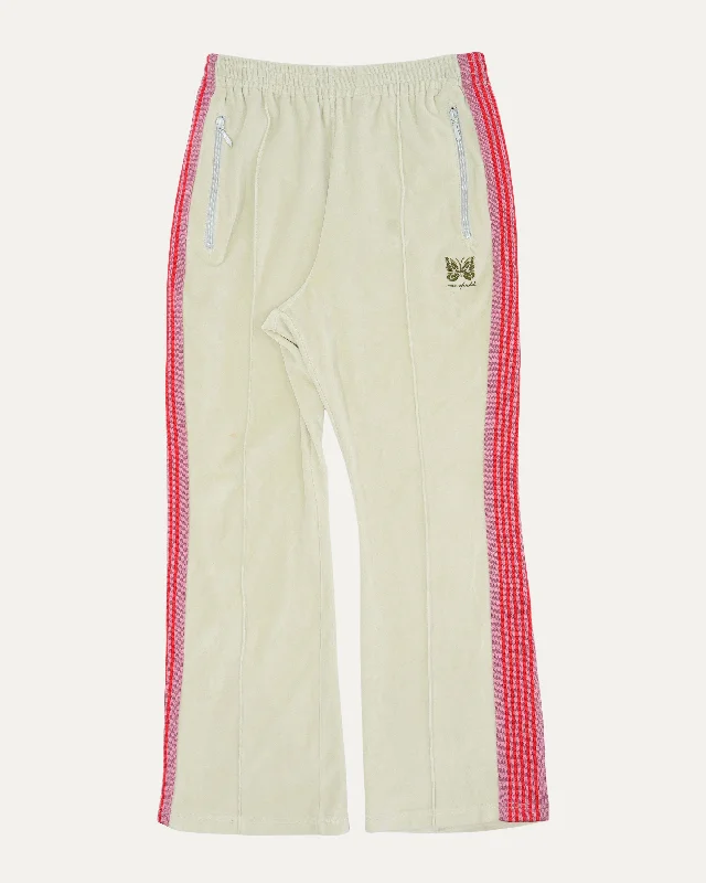 Maxfield Velour Track Pants Chic Checkered Pants