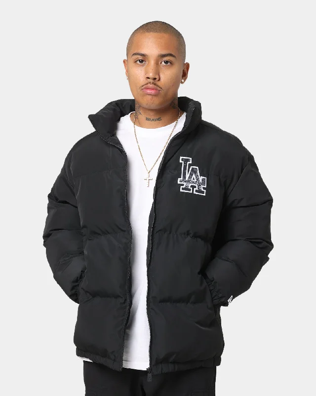 New Era Los Angeles Dodgers Paisley Puffer Jacket Black Herringbone Jacket Checkered Jacket Solid Jacket New Era Los Angeles Dodgers Paisley Puffer Jacket Black Herringbone Jacket Checkered Jacket Solid Jacket