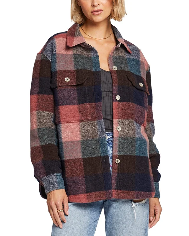 Saltwater Luxe Mark Wool-Blend Jacket Cardigan Sweater Pullover