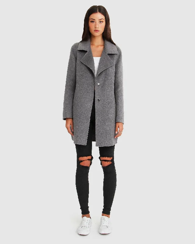NEW FIT Ex-Boyfriend Wool Blend Oversized Jacket - Dark Grey Satin Jacket Silk Jacket Chiffon Jacket NEW FIT Ex-Boyfriend Wool Blend Oversized Jacket - Dark Grey Satin Jacket Silk Jacket Chiffon Jacket