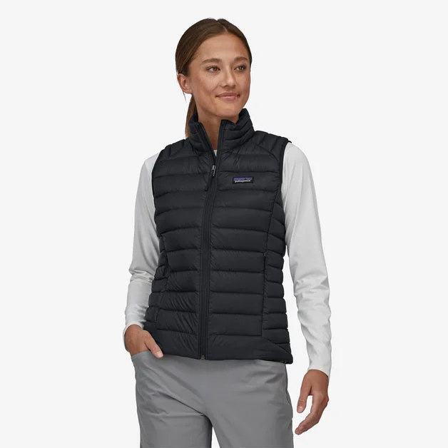 Patagonia Down Sweater Vest (Women's) Embroidered Appliqued Beaded