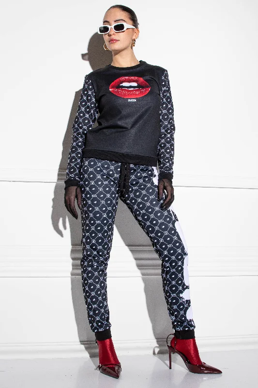 Happiness Glam & Queen pants Trendy Printed Leggings