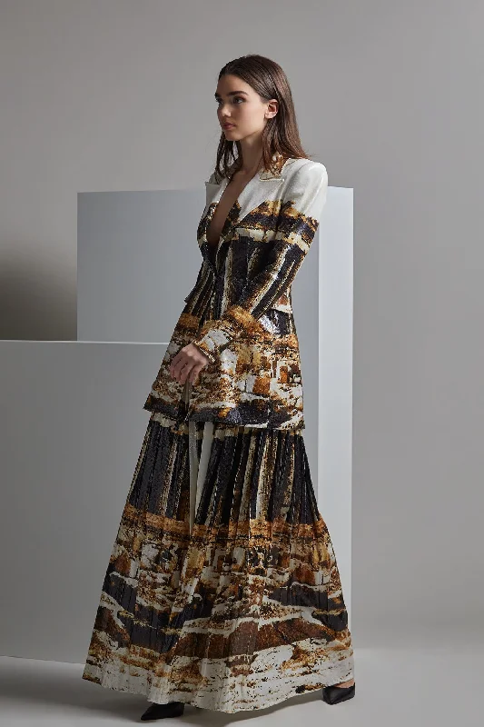 Fully printed jacket with pants Comfy Cargo Trousers
