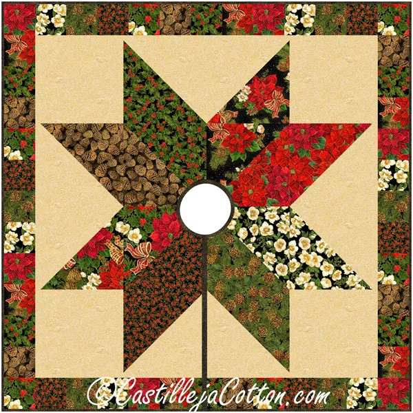 Starlight Tree Skirt CJC-241621e - Downloadable Pattern leather skirt durable