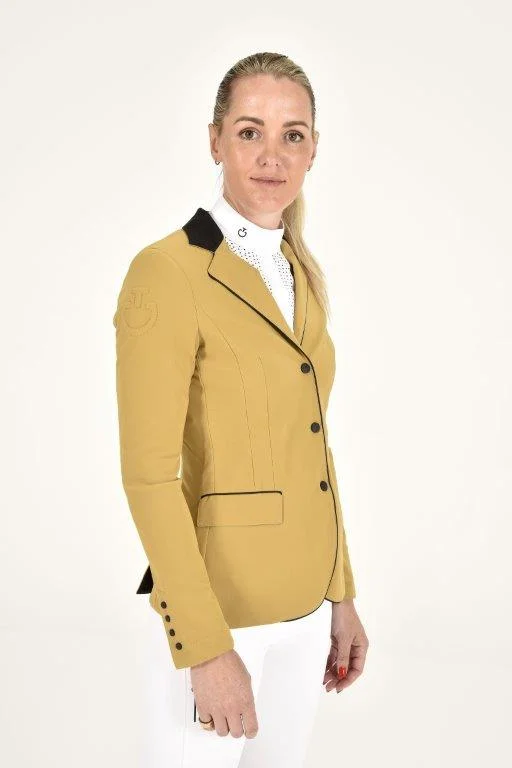 GP Zip Riding Jacket - Golden Ochre Wool Jacket Cashmere Jacket Tweed Jacket