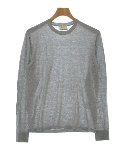 Acne Studios Sweaters Mesh Blend Leather Blend Suede Blend