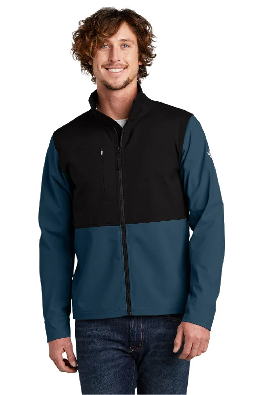 The North Face Mens Castle Rock Wind & Water Resistant Full Zip Jacket - Blue Wing A-Line Jacket Boat Neck Shawl Collar The North Face Mens Castle Rock Wind & Water Resistant Full Zip Jacket - Blue Wing A-Line Jacket Boat Neck Shawl Collar