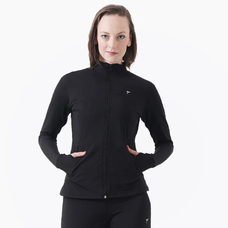 Tf-Black Velocity Women Jacket Chenille Fabric Brocade Fabric Lace Fabric