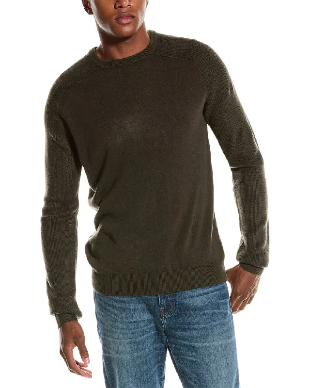 WEATHERPROOF VINTAGE Soft Touch Raglan Crewneck Sweater Chenille Blend Fleece Blend Nylon Blend WEATHERPROOF VINTAGE Soft Touch Raglan Crewneck Sweater Chenille Blend Fleece Blend Nylon Blend