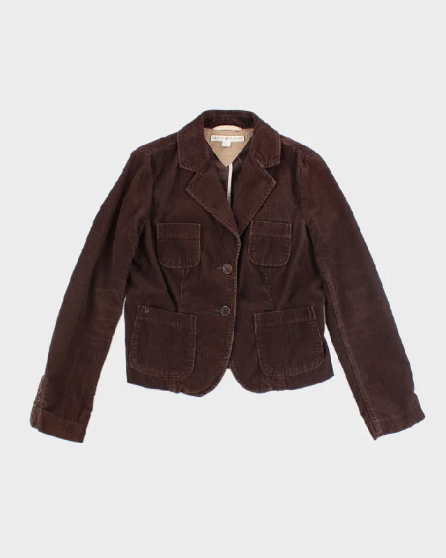 Tommy Hilfiger Brown Corduroy Jacket - M Print Jacket Jacquard Jacket Patchwork Jacket Tommy Hilfiger Brown Corduroy Jacket - M Print Jacket Jacquard Jacket Patchwork Jacket
