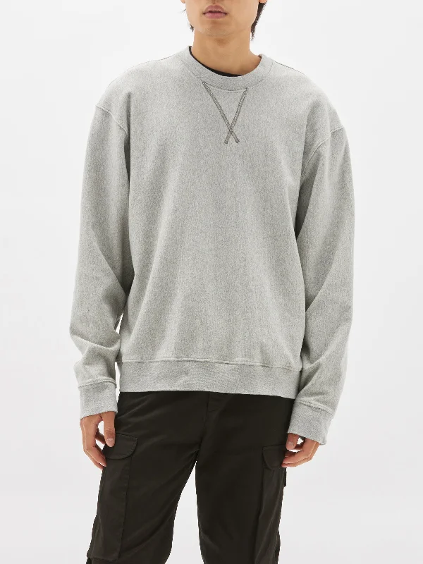 classic fleece sweater Tailored Straight A-Line