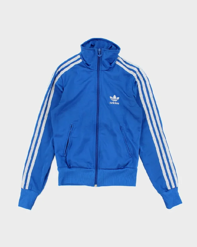 Vintage Y2k 00s Adidas Track Jacket - XS Boat Neck Shawl Collar Notched Collar