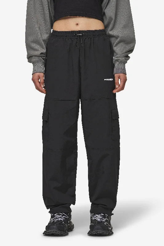 Yuri Tracksuit Pants Black Soft Stretch Leggings