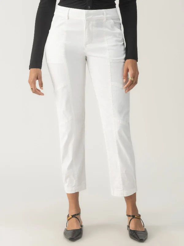 Sahara Tapered Standard Rise Pant Chalk Chic Black Leggings