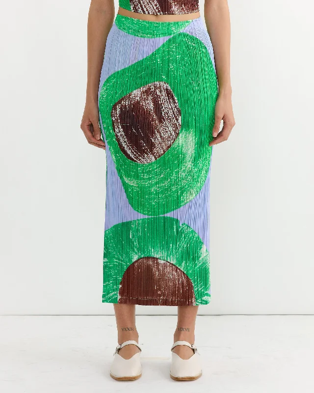 Backlight Skirt in Brown denim skirt classic