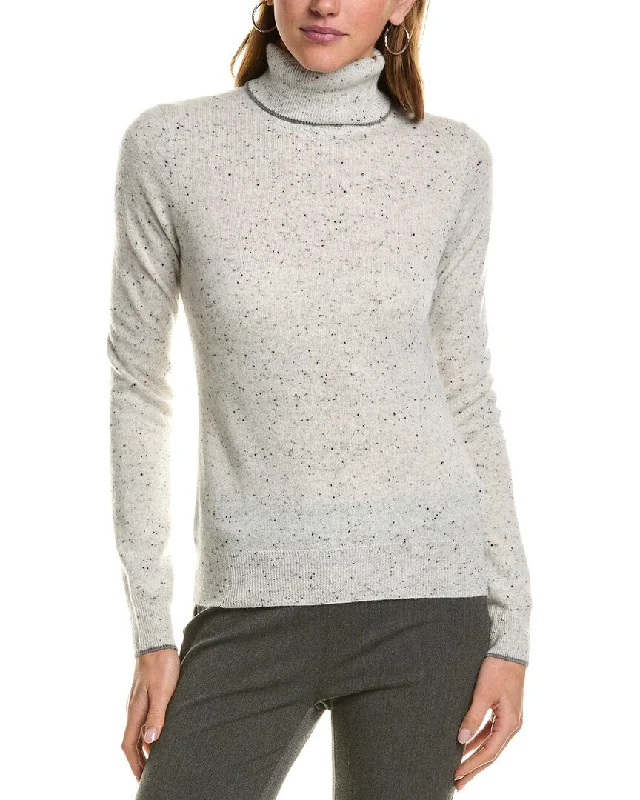 InCashmere Turtleneck Cashmere Sweater Stylish Fashionable Trendy