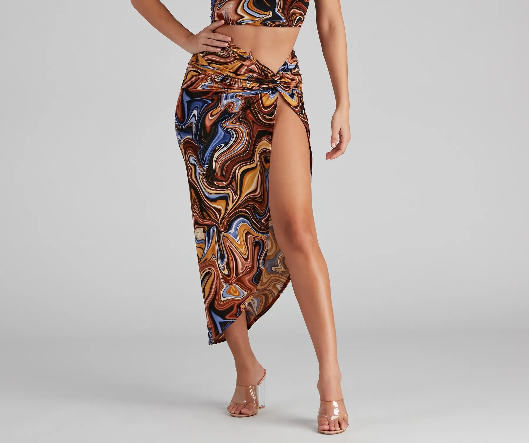 The Coolest Vibe Midi Skirt maxi skirt elegant