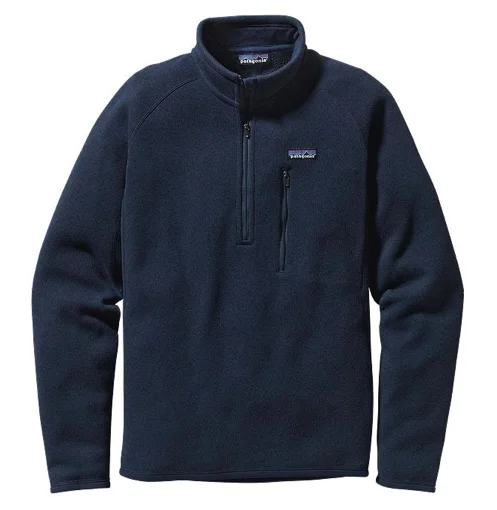 Patagonia Men's Better Sweater® Fleece 1/4-Zip - New Navy Casual Formal Business