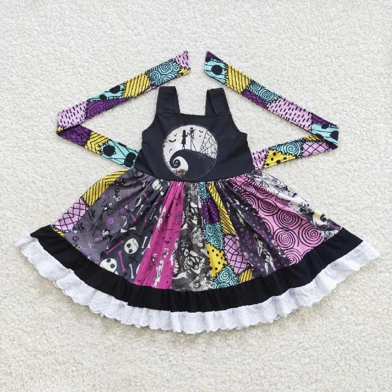 A8-14 Girl Cartoon Shark Skirt corduroy skirt cozy