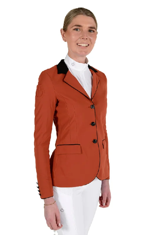 GP Riding Jacket - Terracotta Tailored Jacket Straight Jacket A-Line Jacket
