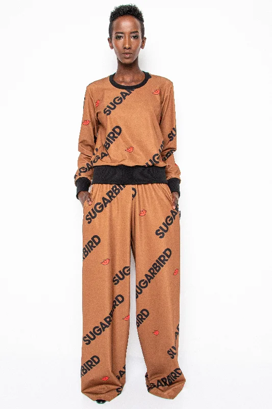 Symbo-Katka Sugarbird brown pants Stylish Casual Pants