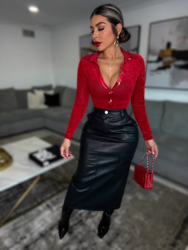 Viola Skirt low waist skirt