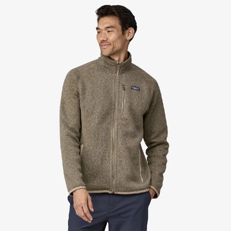 Patagonia Men's Better Sweater® Fleece Jacket - Seabird Grey Iron Safe Non-Iron Wrinkle Free