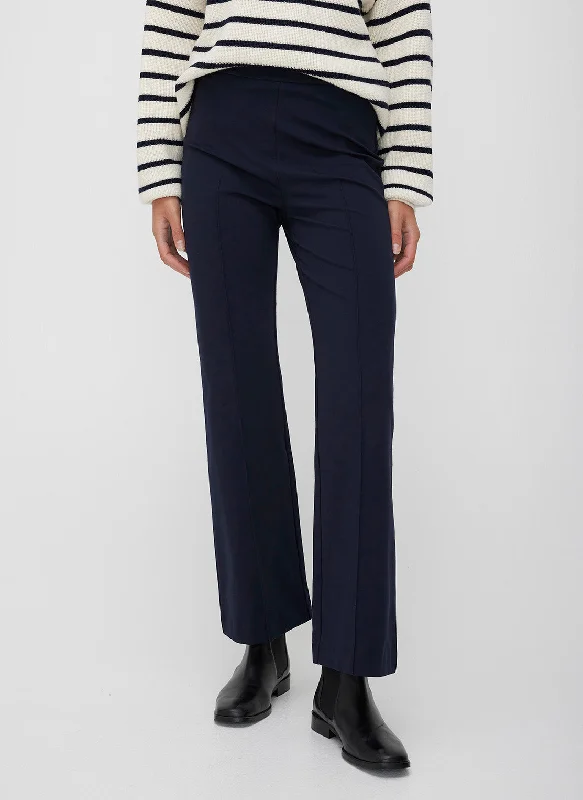 Serenity Flared Pull On Pants Fashionable Tapered Leg Pants