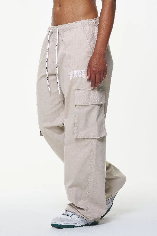 Vine Cargo Pants Fossil Taupe Fashionable Tapered Leg Pants
