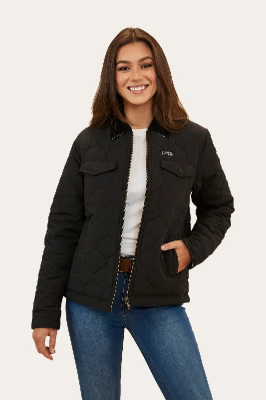 Stella Womens Reversible Jacket - Black Print Jacket Jacquard Jacket Patchwork Jacket Stella Womens Reversible Jacket - Black Print Jacket Jacquard Jacket Patchwork Jacket