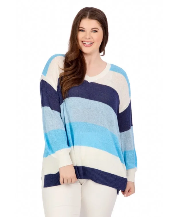 Archie Sweater Spandex Blend Rayon Blend Denim Blend