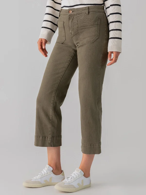 The Marine Standard Rise Denim Pant Fatigue Trendy Printed Leggings