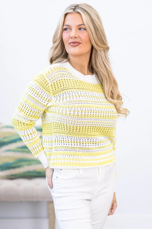 Light Olive Crochet Colorblock Sweater Wool Fabric Cashmere Fabric Tweed Fabric