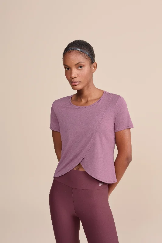 Cross Modal Fresh T-Shirt-- Fitted T-Shirt Seamless Stretchy